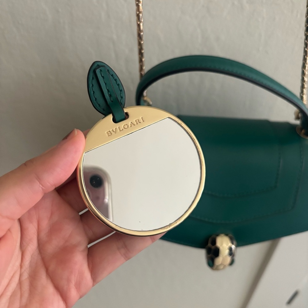 Bulgari serpenti forever handbag in green - Picture 13 of 16